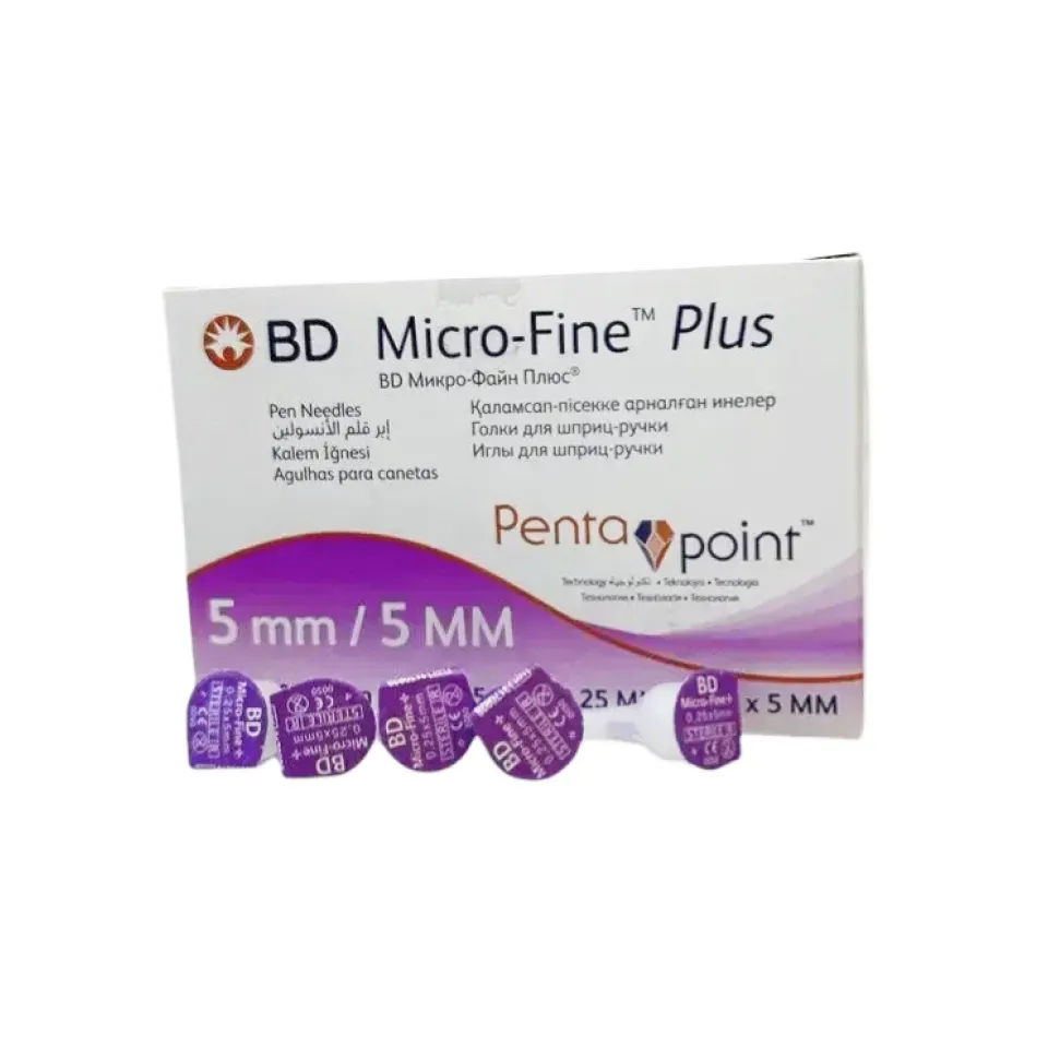 Голки BD Micro-Fine Plus ( БД Мікро-файн) 31G/5 мм 100 шт. - Зображення 3