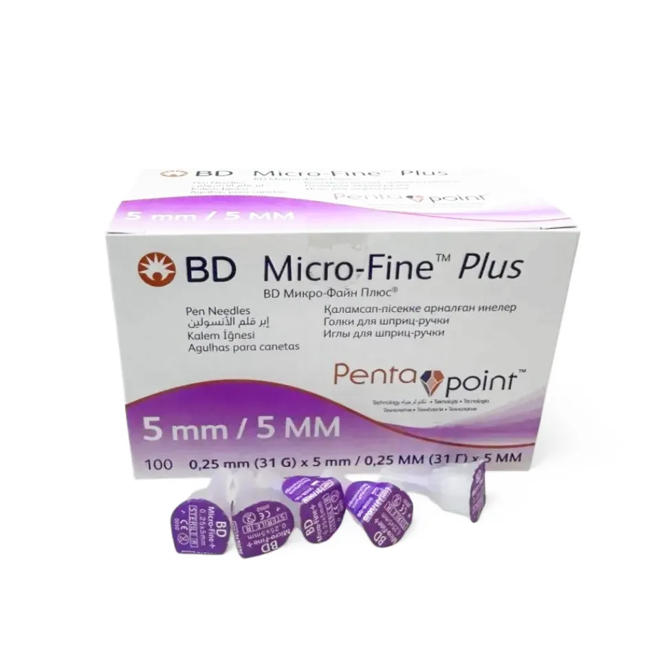 Голки BD Micro-Fine Plus ( БД Мікро-файн) 31G/5 мм 100 шт. - Зображення 4