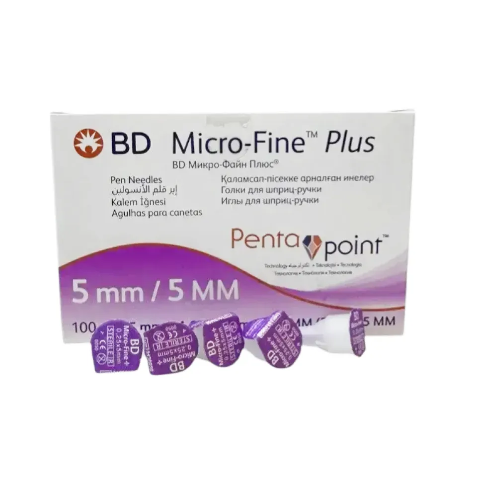 Голки BD Micro-Fine Plus ( БД Мікро-файн) 31G/5 мм 100 шт. - Зображення 5