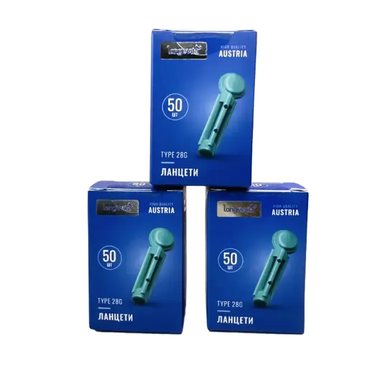 Ланцети Longevita Type 28G, 50 шт. - Зображення 2