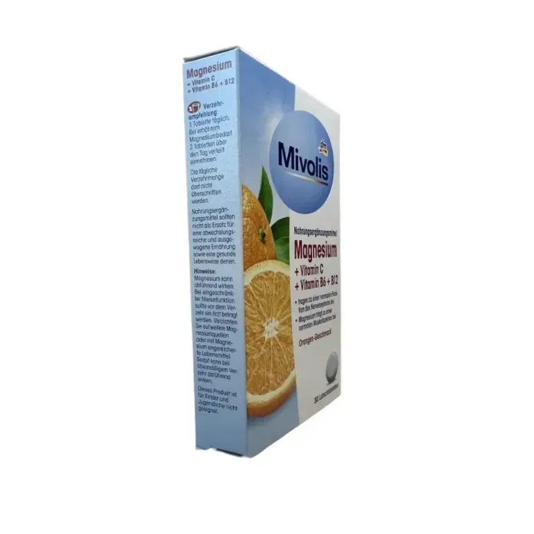 Magnesium Mivolis (Міволіс) + Vitamin C + Vitamin B6 + B12 вітамінний комплекс 30 шт - Зображення 6